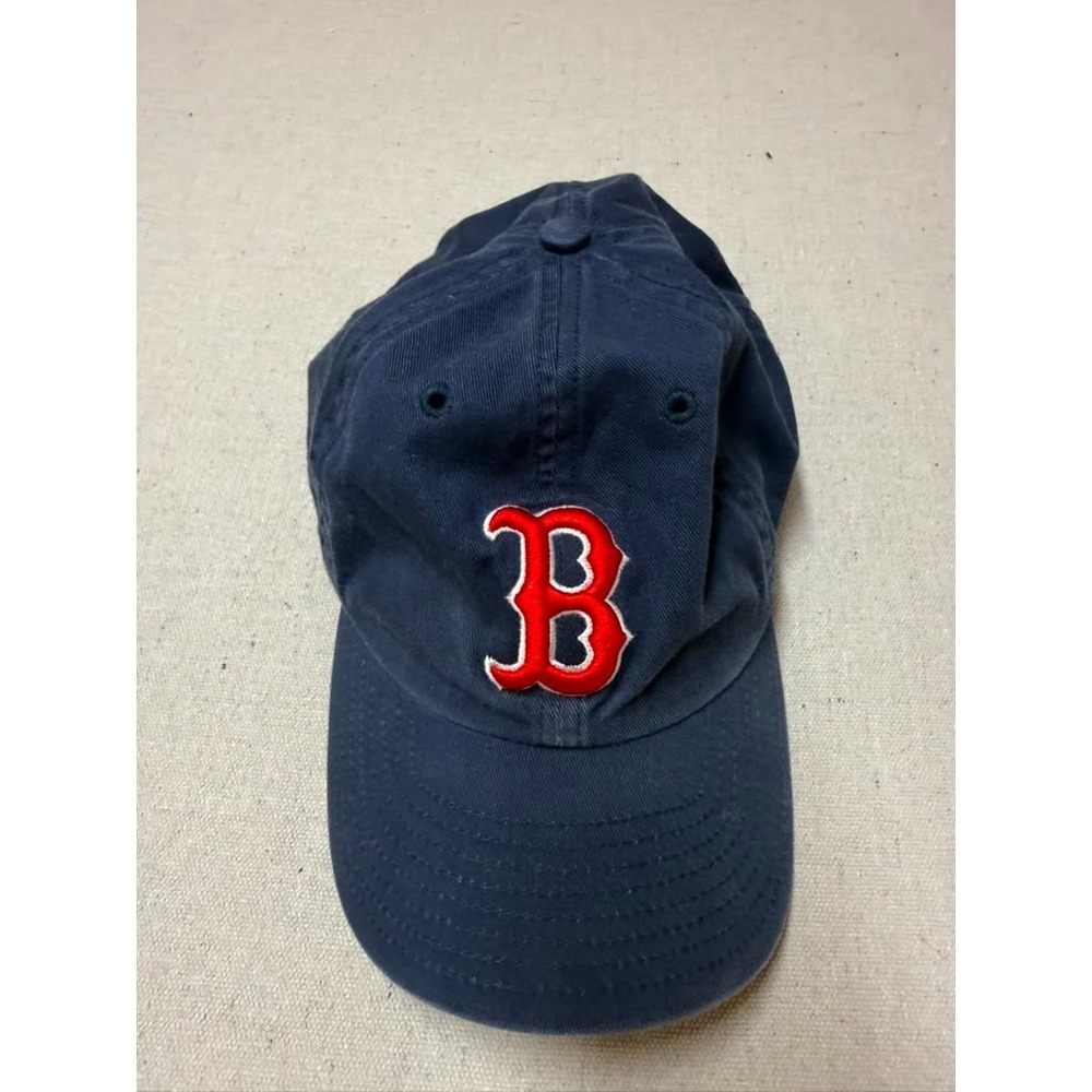 Boston Red Sox MLB Navy Blue Adjustable Baseball Cap Hat One Size [A42]